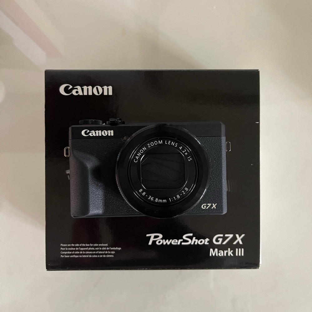 PowerShot G7 X Mark III Black